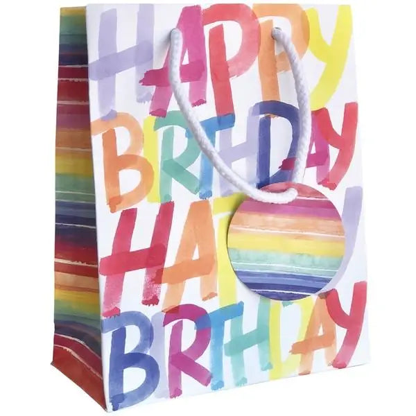 Euro Tote - Small - Rainbow Birthday - BST122