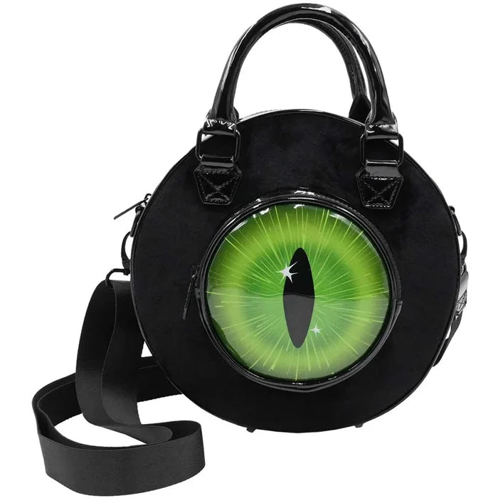 front of bag on display with white background