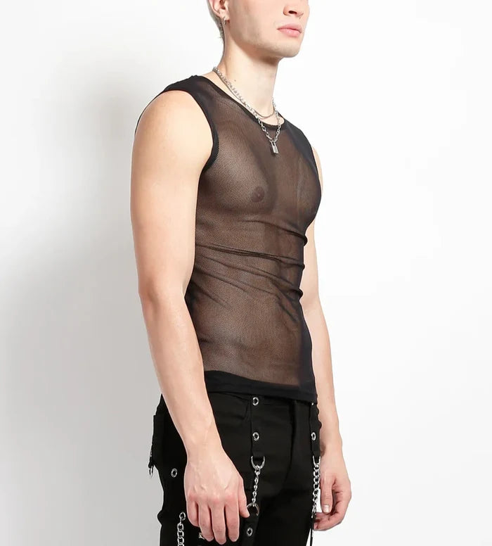 model showing side of tank top