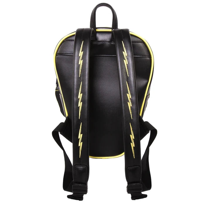 back of backpack on display