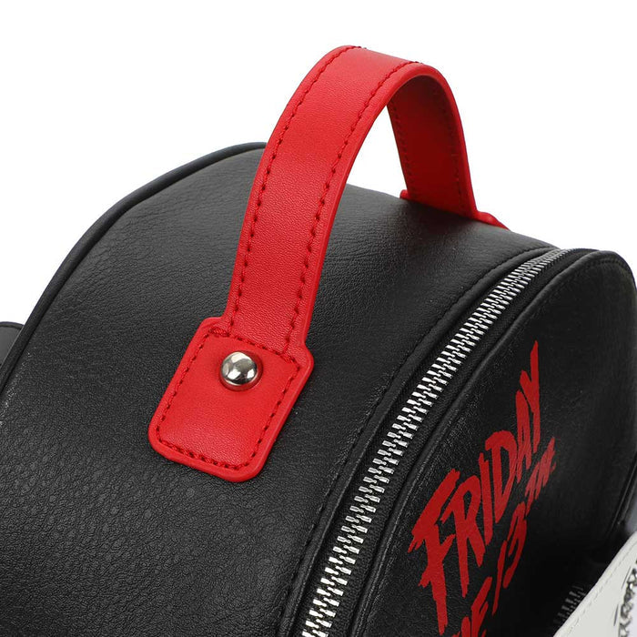 top of backpack on display