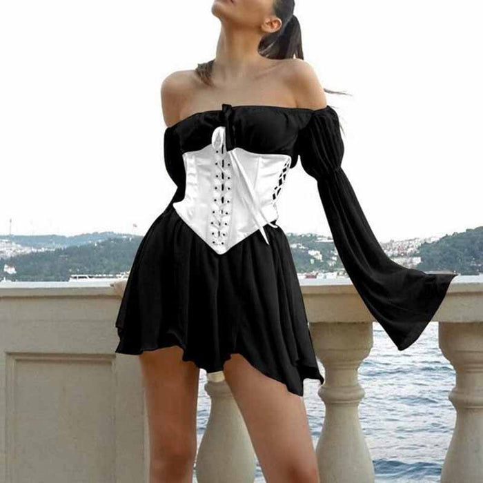 Black Corset Top 2 / S
