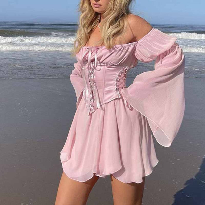 Pink Corset Top / S