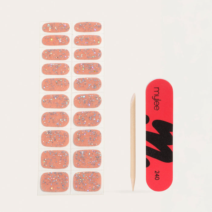 Mylee Candy Floss Gel Nail Wraps
