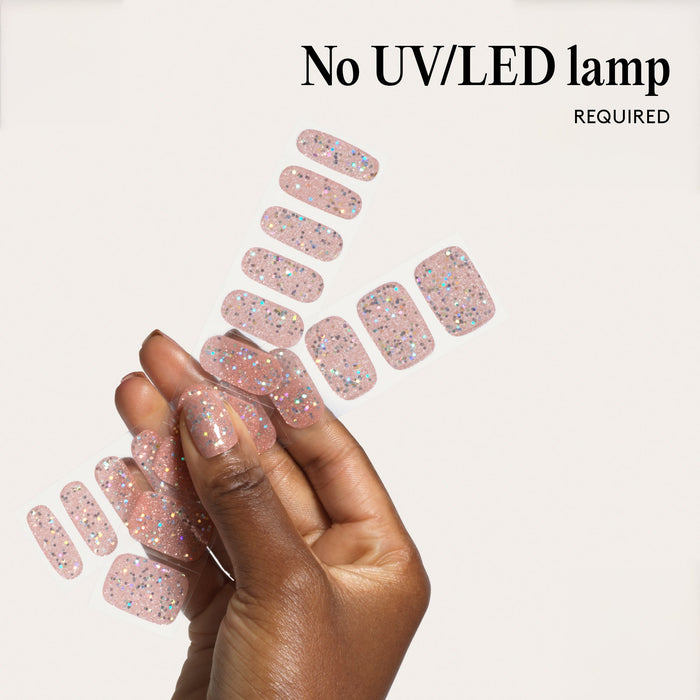 Gel Nail Wraps - Candy Floss
