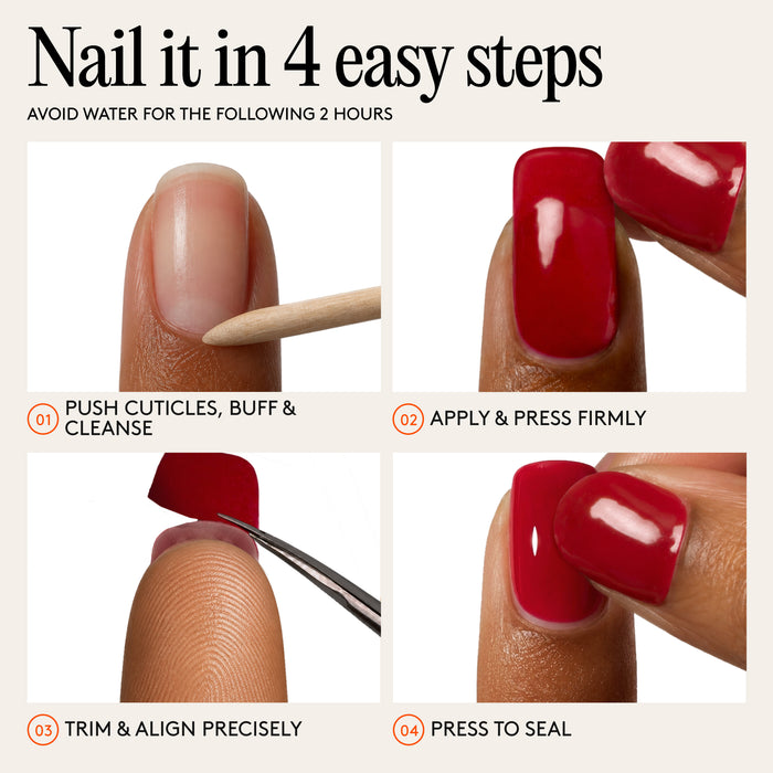 Gel Nail Wraps - Cinnamon Days