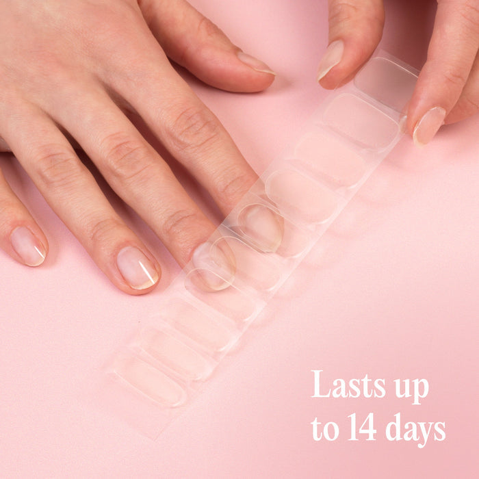 Gel Nail Wraps - Clear As Day