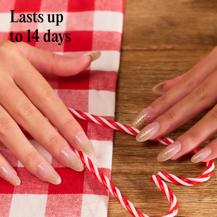Gel Nail Wraps - Pink Champers