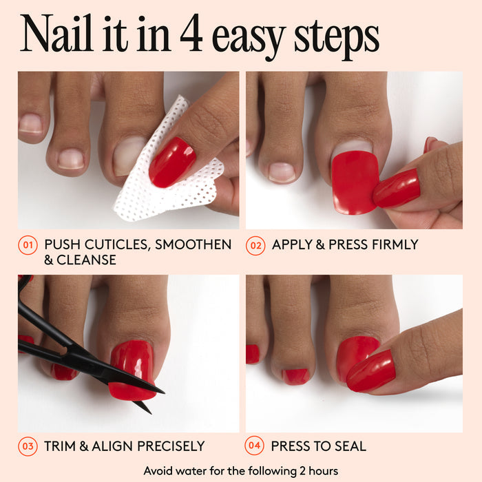 Gel Toe Wraps - French Tip