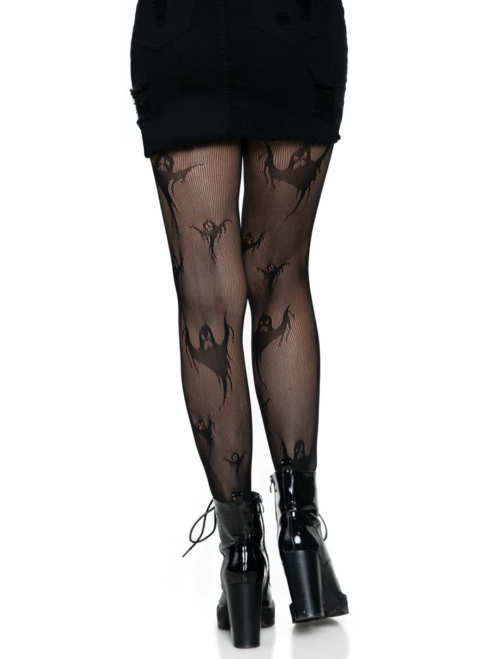 model showing back of pantyhose