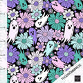 Ghost N Flowers Purple Organic Jersey