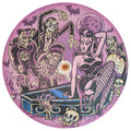 front of parasol