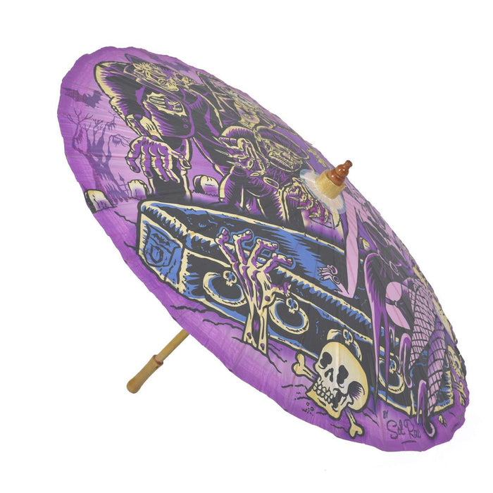 side of parasol