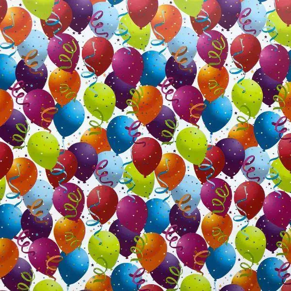 Gift Wrap - Balloon White (Recycled Fiber) - Mac Paper Supply