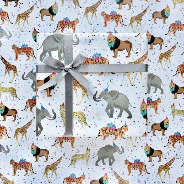 Gift Wrap - Go Wild (Recycled Fiber) - Mac Paper Supply