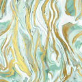 Gift Wrap - Marbelized Mint (Recycled Fiber) - Mac Paper Supply