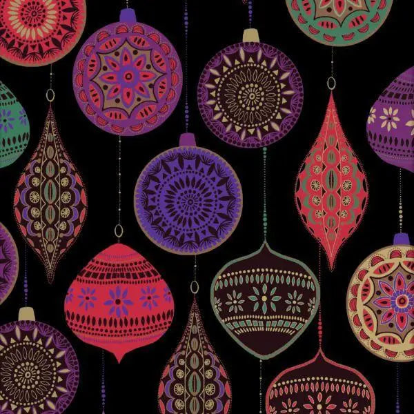 Gift Wrap - Opulent Ornament (Gold Foil) - Mac Paper Supply