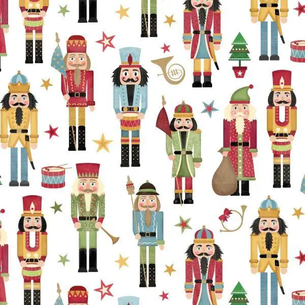 Gift Wrap - Traditional Nutcracker (100% Recycled) - Mac Paper Supply