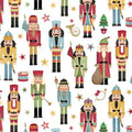 Gift Wrap - Traditional Nutcracker (100% Recycled) - Mac Paper Supply