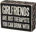 Girlfriends Box Sign