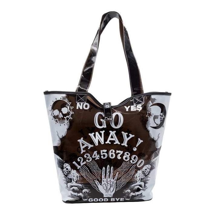 front of bag
