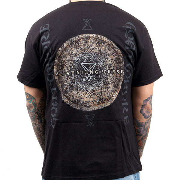 model showing back of shirt