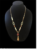 Gold Tassel Necklace