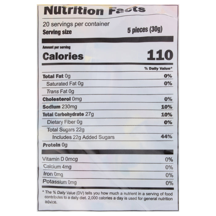 Gomitas de fresa Vero PicaFresa, 100 piezas de 0.21 oz