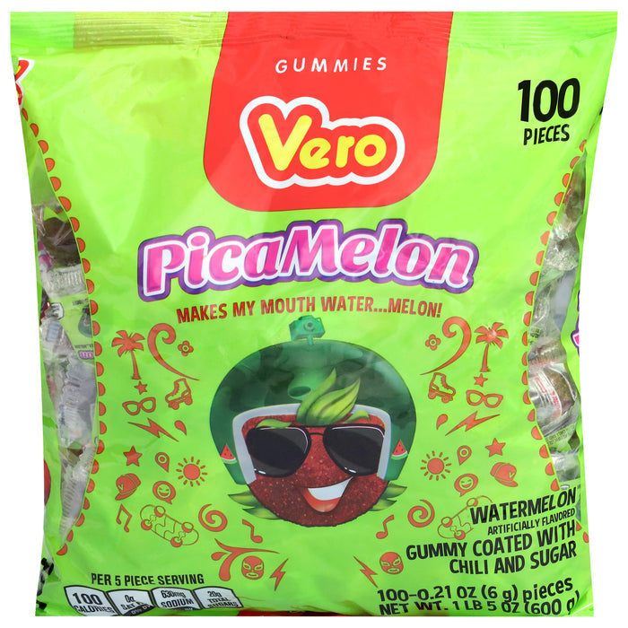 Gomitas de sandía Vero 100 - piezas de 0.21 oz