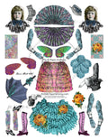 Gothique Faerie 009 PRINTED - paperwhimsy