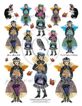 Gothique Faerie 010 PRINTED - paperwhimsy