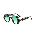 side of glasses on display