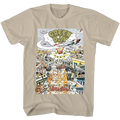 front of shirt on display