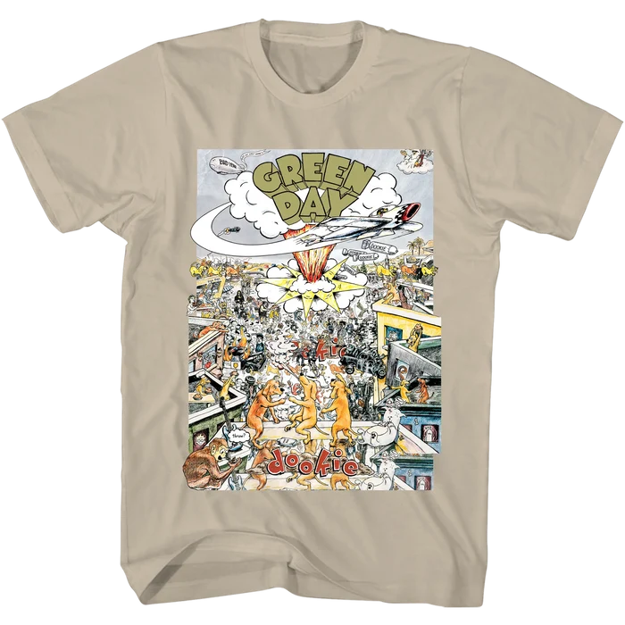 front of shirt on display