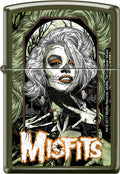 front of zippo on display