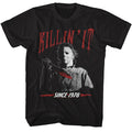 front of shirt on display