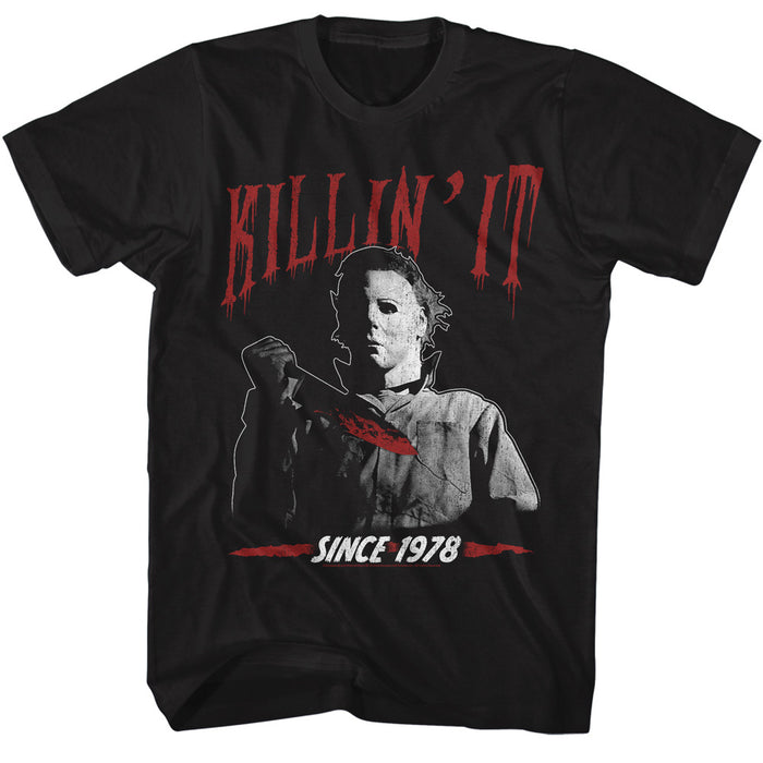 front of shirt on display