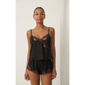 Hayden Short Set in Black - Romantiques