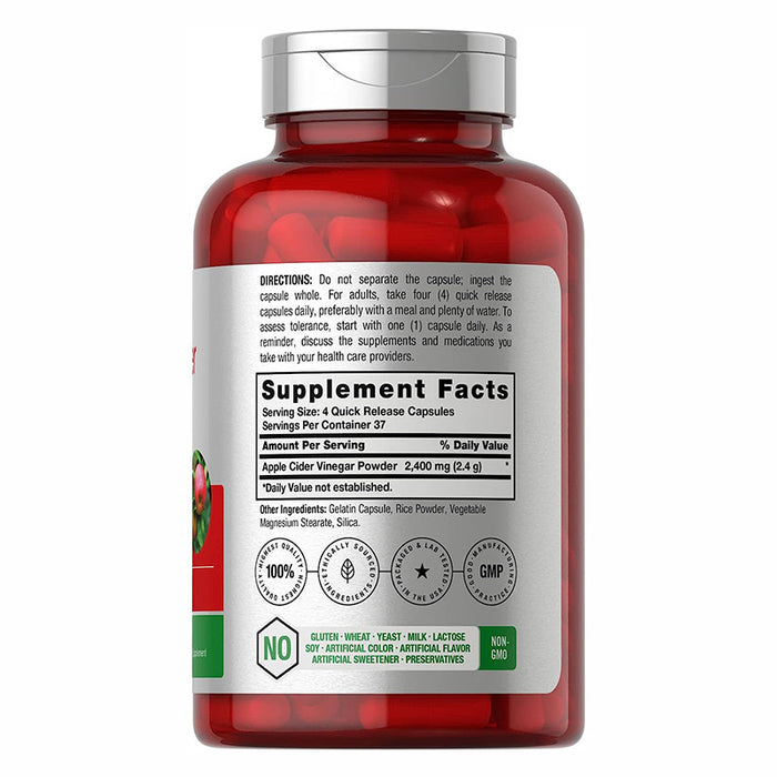 Health Vinegar Capsules by Beauty Night Fashion