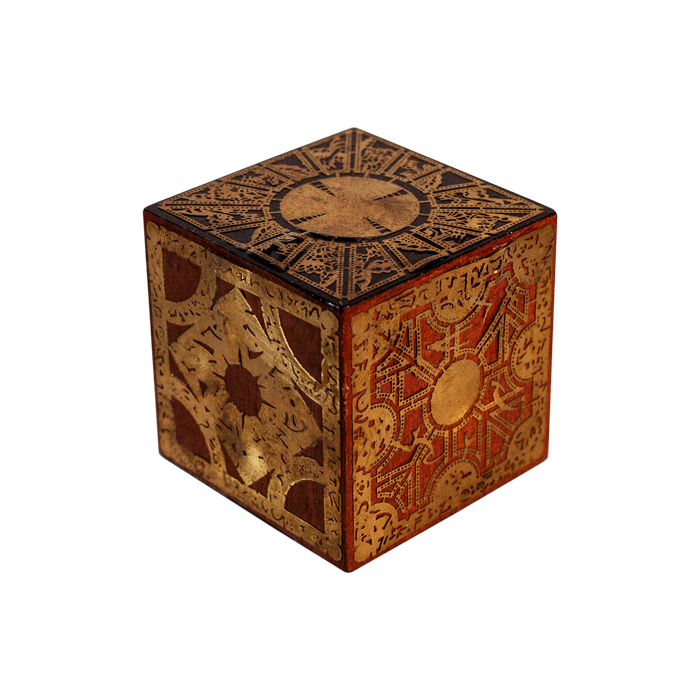 box on display