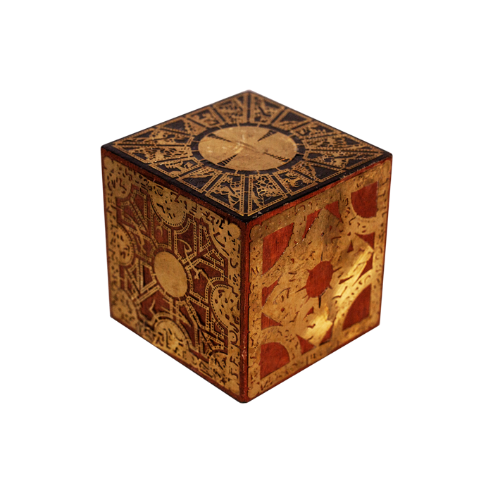 box on display