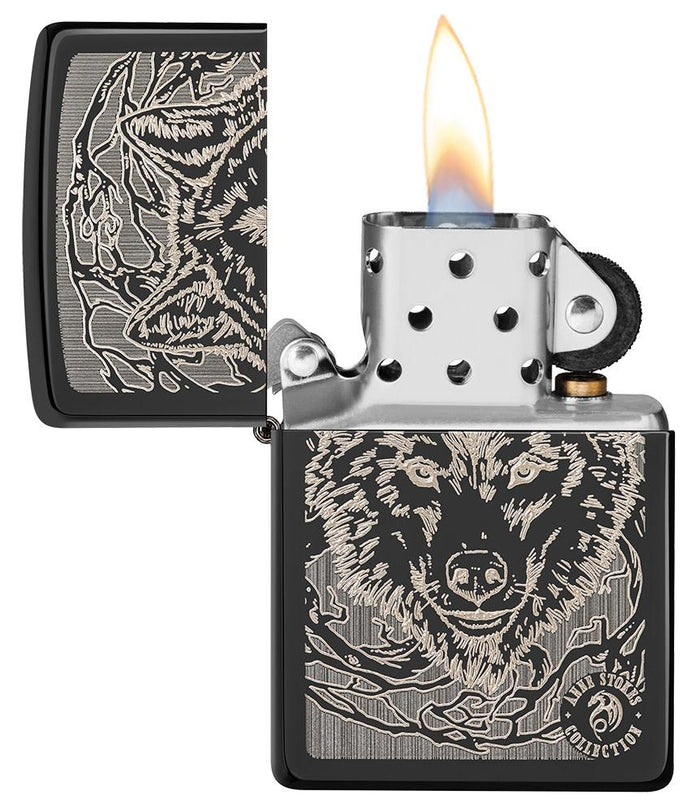 lighter on display