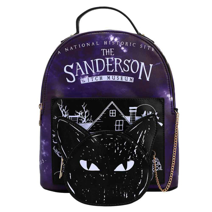 front of backpack on display