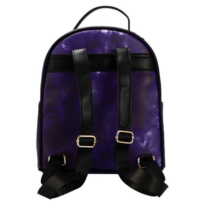 back of backpack on display
