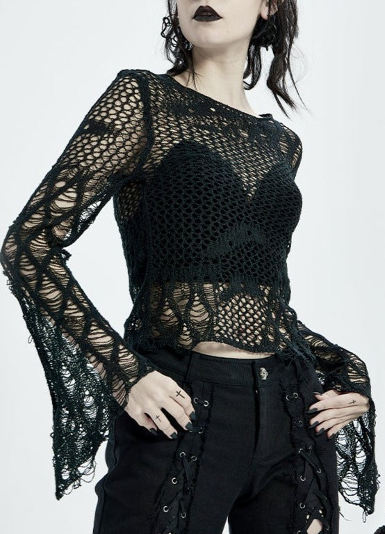 model showing front of shirt