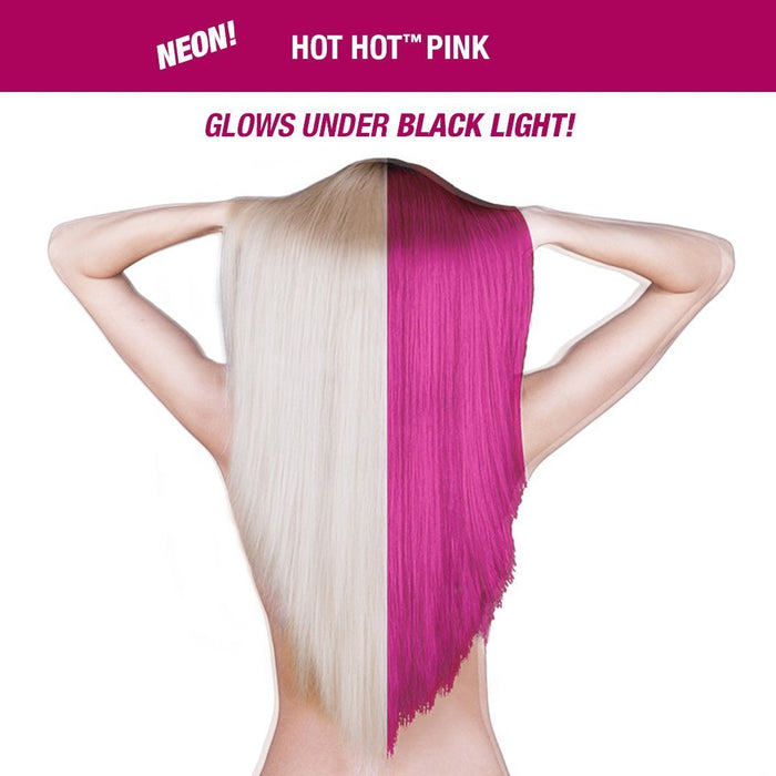 hair after being dyed with dye
