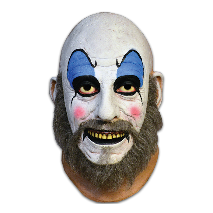 front of mask