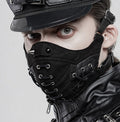 model showing front of mask