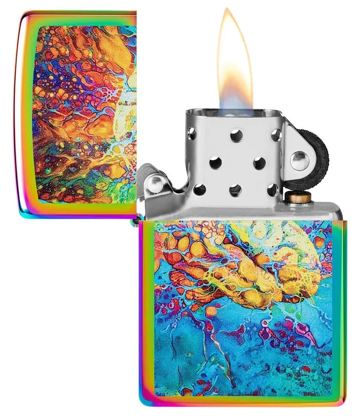 lighter on display