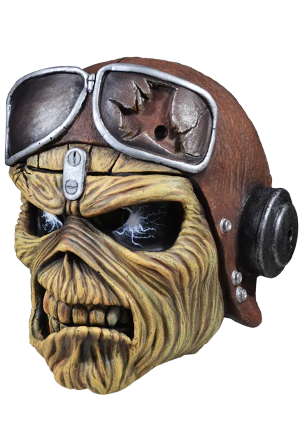 side of mask on display